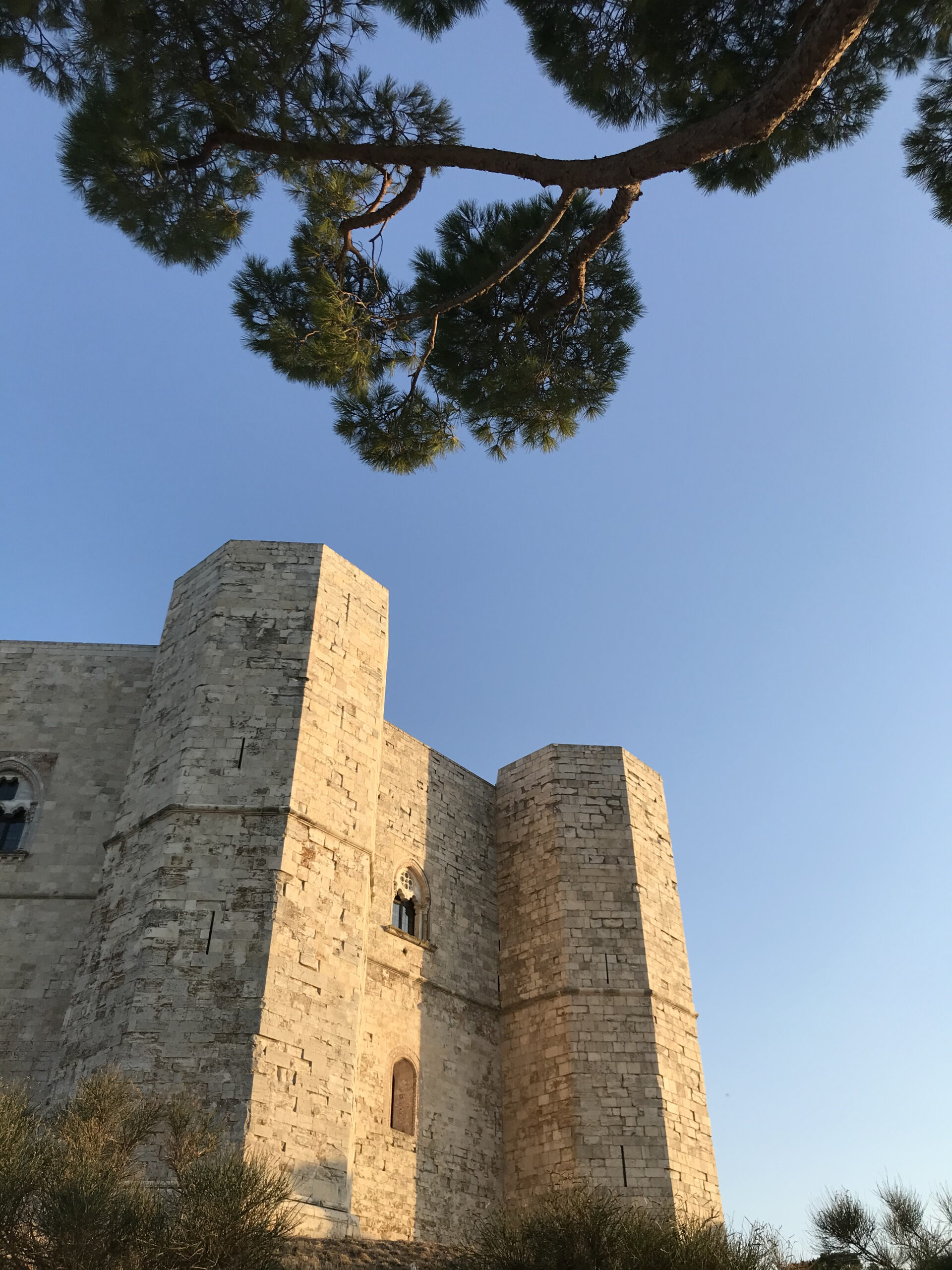 Castel del Monte in Andria near National Park of Alta Murgia