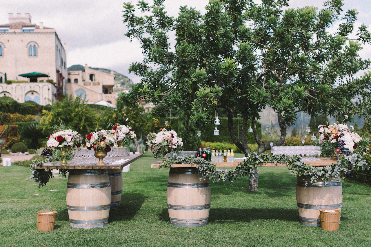idea decorazioni bouffet per matrimonio