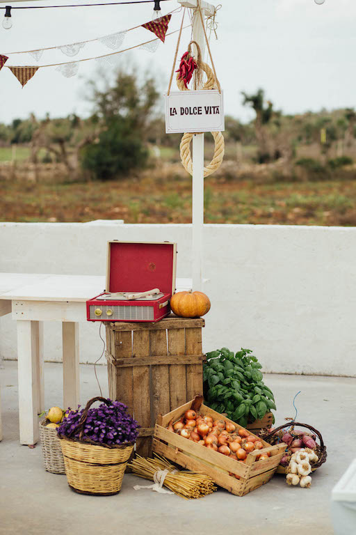 Decorazioni per matrimonio tema Musica