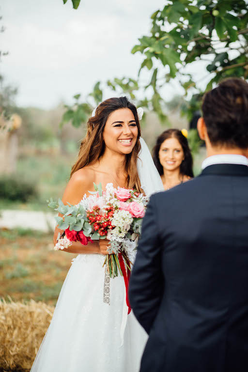 bouquet da sposa boho