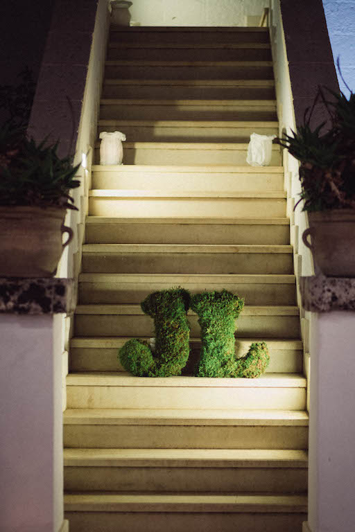 Iniziali degli sposi per matrimonio