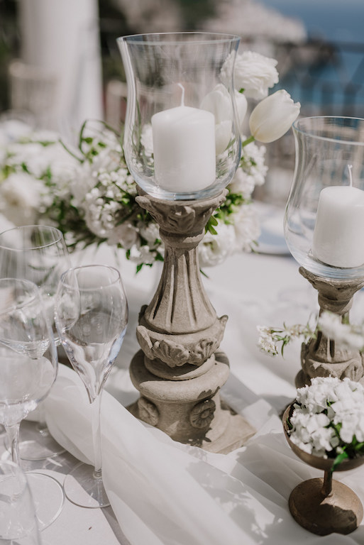 candelieri per centrotavola tavolo imperiale