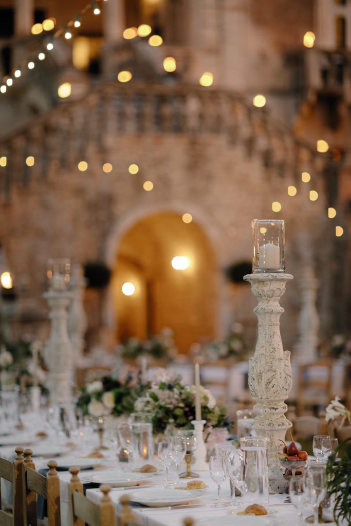 Fiori per matrimonio a Castello Marchione, Conversano