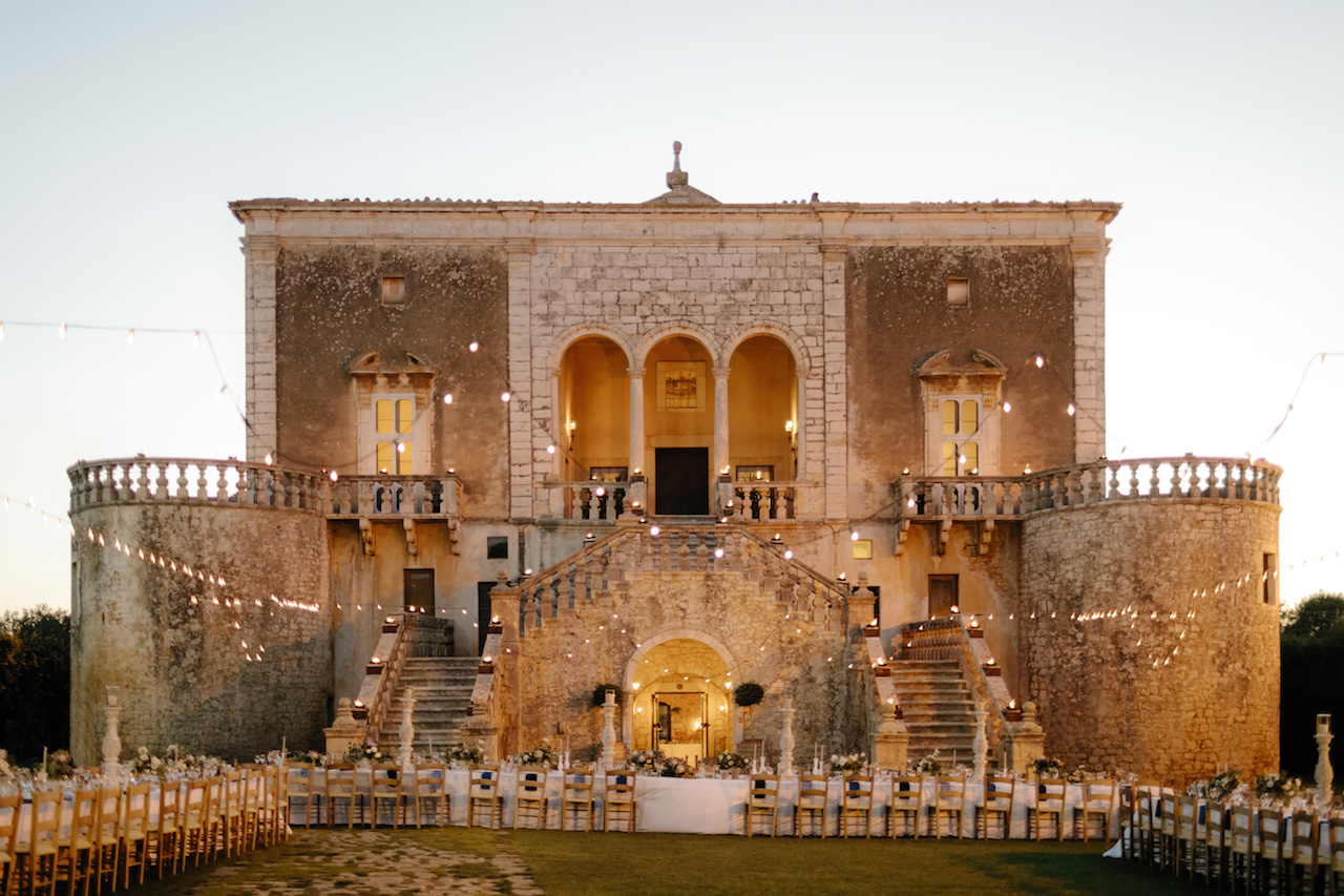 Fiorista per matrimonio a Castello Marchione, Conversano