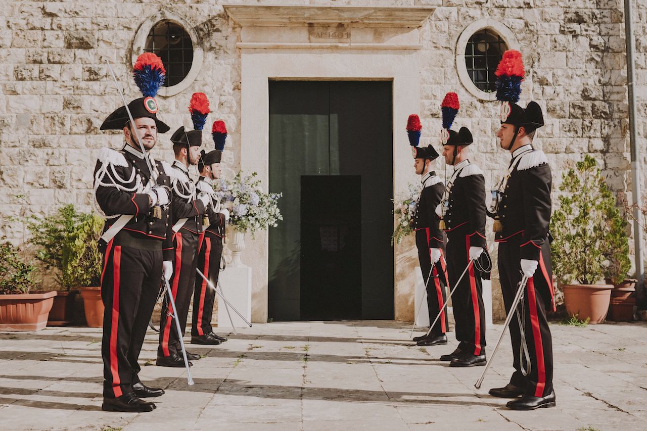 Matrimonio con picchetto