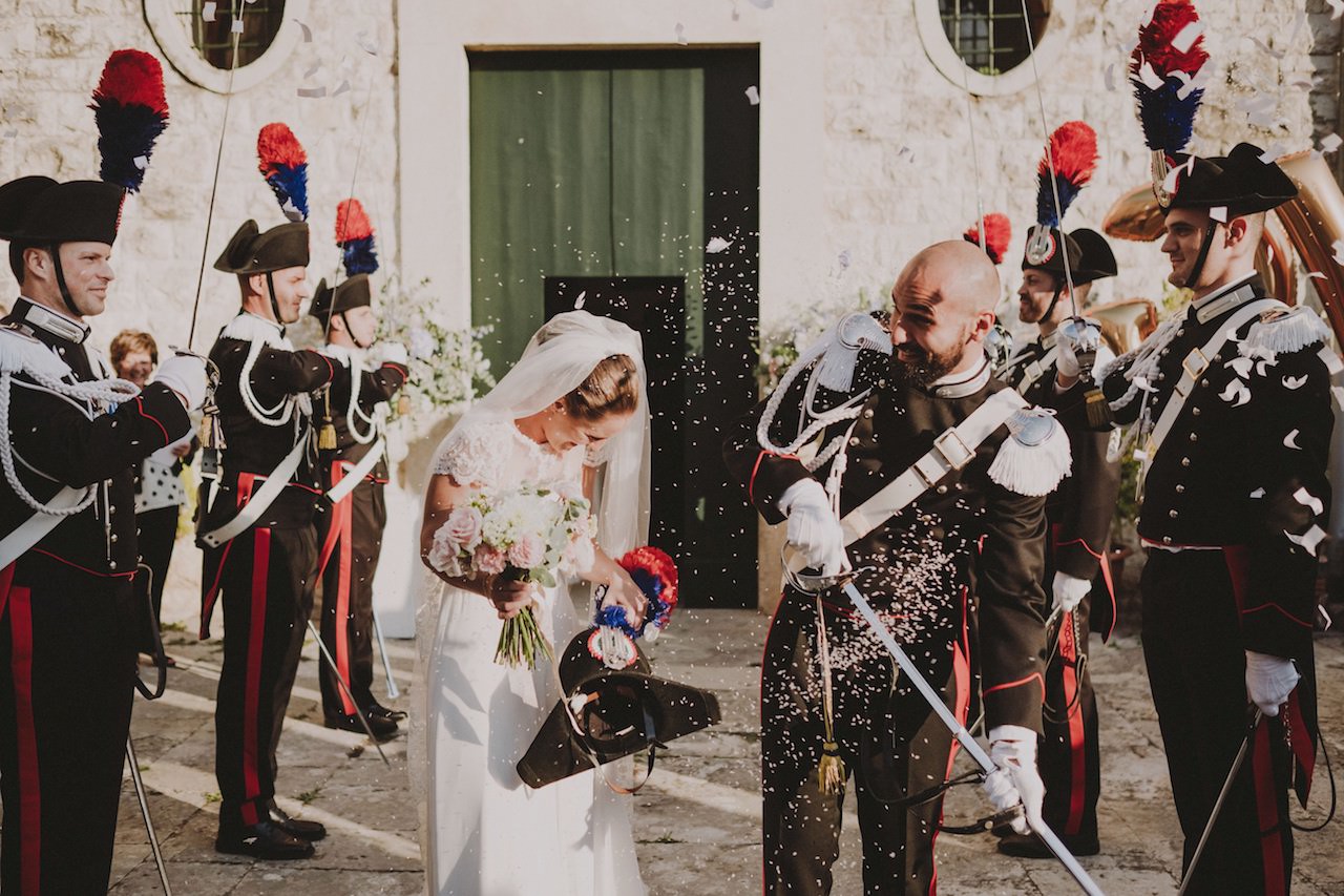 lancio del riso per matrimonio