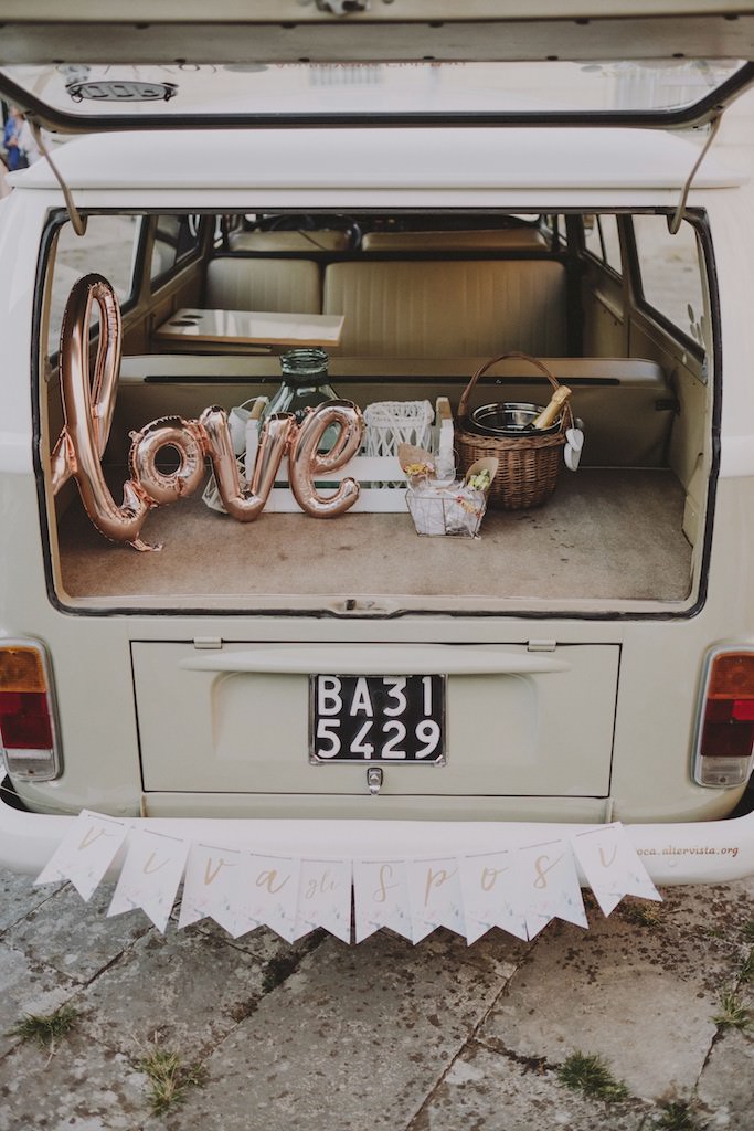 auto sposi originale