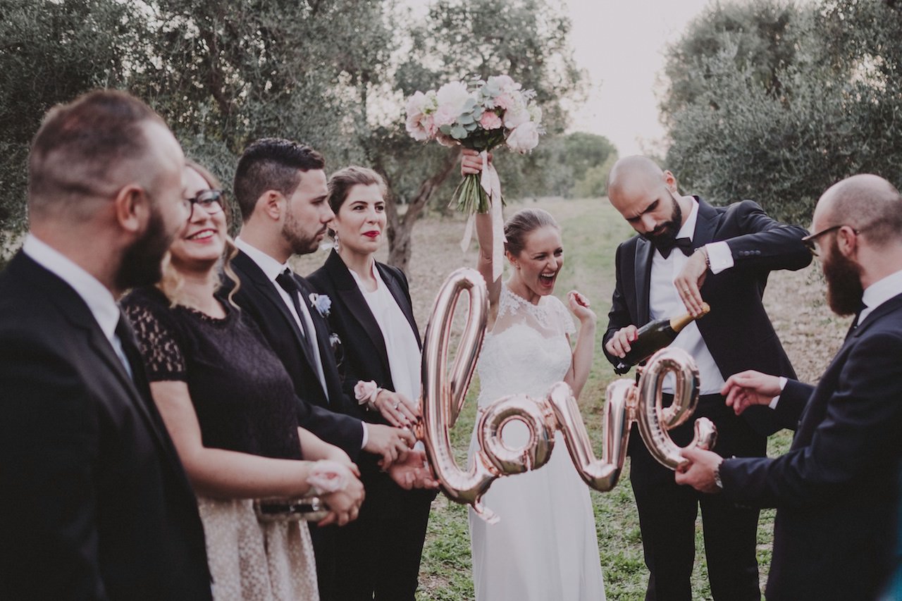 bouquet sposa rustico elegante