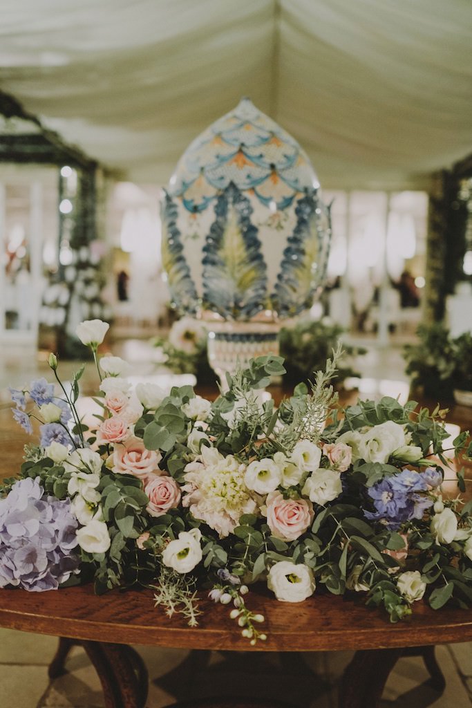 composizione di fiori per bouffet