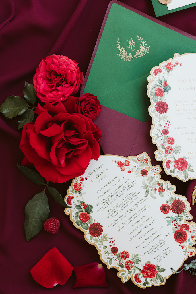 Wedding Stationery per matrimonio invernale